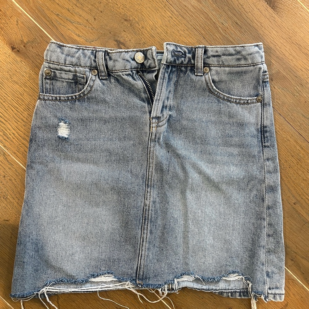 7 For All Mankind Blue Casual Pencil Mini BRAND NEW
